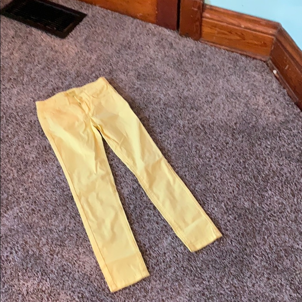 Yellow pants